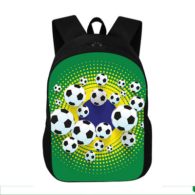 Forša futbola/futbola drukas mugursoma zēniem meitenēm liela ietilpība skolas somas bērniem bērnudārza soma zēnu grāmatu soma