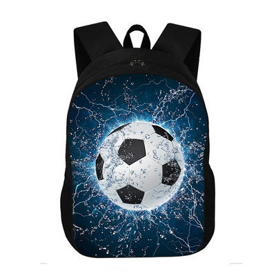 Forša futbola/futbola drukas mugursoma zēniem meitenēm liela ietilpība skolas somas bērniem bērnudārza soma zēnu grāmatu soma