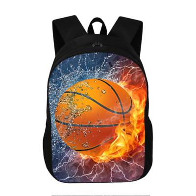 Forša futbola/futbola drukas mugursoma zēniem meitenēm liela ietilpība skolas somas bērniem bērnudārza soma zēnu grāmatu soma