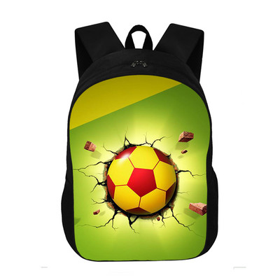 Forša futbola/futbola drukas mugursoma zēniem meitenēm liela ietilpība skolas somas bērniem bērnudārza soma zēnu grāmatu soma