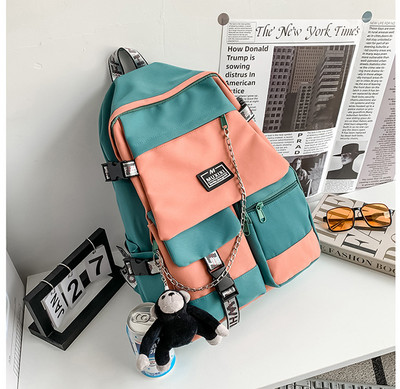 Rucsac în stil Harajuku pentru adolescenți, fete, geantă de liceu pentru studenți, unisex, de capacitate mare, genți noi pentru computere