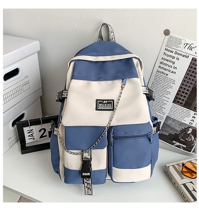 Rucsac în stil Harajuku pentru adolescenți, fete, geantă de liceu pentru studenți, unisex, de capacitate mare, genți noi pentru computere