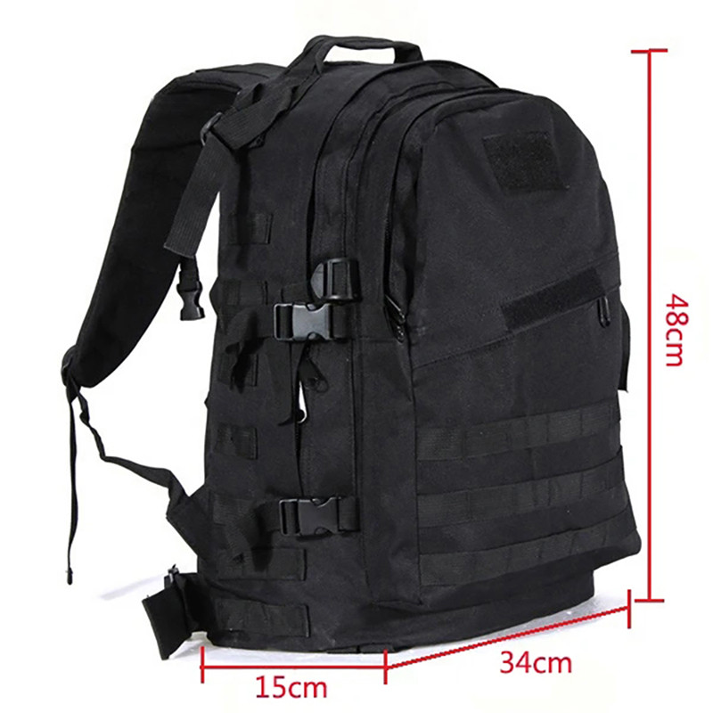 50 literes kempingtúra hátizsák katonai taktikai hátizsákok hegymászó hátizsák 3D kültéri sporttúra hátizsák utazási katonai táska