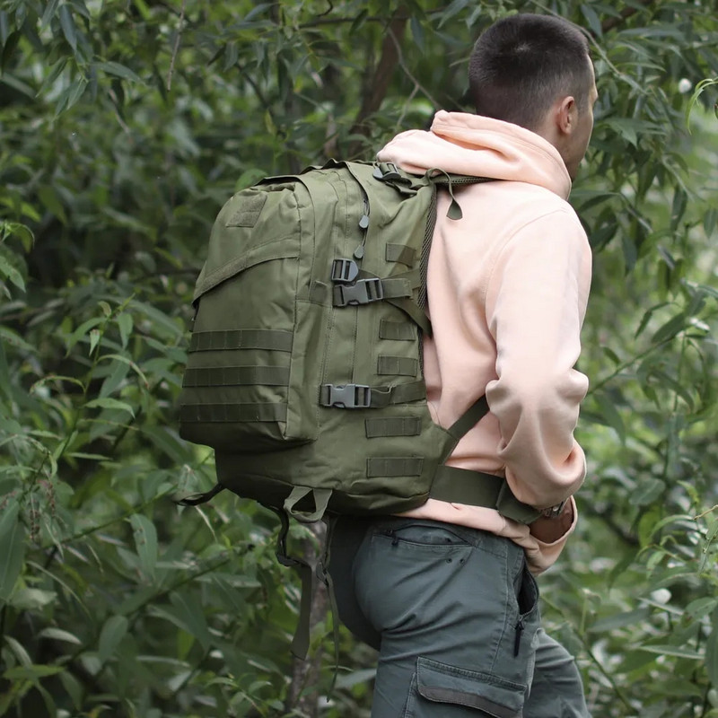 50 literes kempingtúra hátizsák katonai taktikai hátizsákok hegymászó hátizsák 3D kültéri sporttúra hátizsák utazási katonai táska