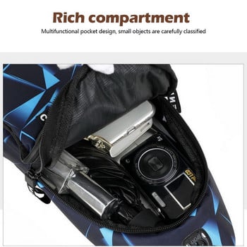 Τσάντα ώμου Ανδρική τσάντα μέσης Πακέτο χιαστί Τσάντα Messenger Πορτοφόλι Sports Running Man Belt Pouch Καμβάς τσάντες σχεδιαστών