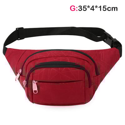 Geantă de umăr Bărbați Geantă de talie Pachet Messenger Bag Portofel Poșetă Sport Running Bărbați Curea Genți de pânză Genți de designer