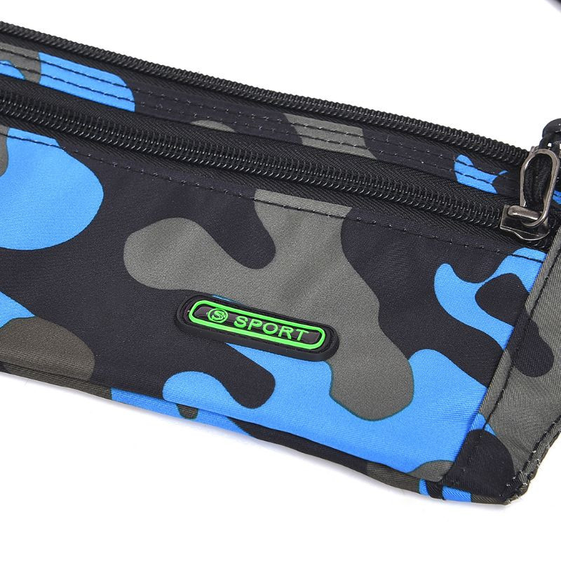 Αγόρια Κορίτσια Παιδική κομουφλάζ Fanny Pack Ταξίδι Τσάντα Αλήτης Χρήματα Ζώνη μέσης Περπάτημα τσάντα διακοπών