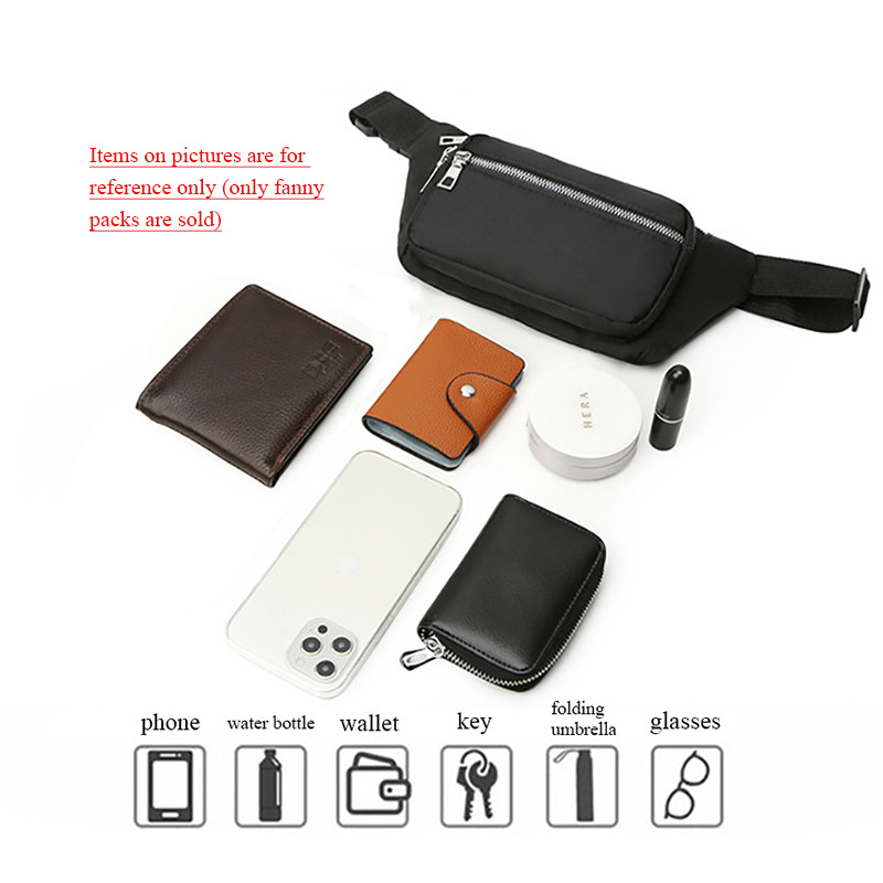 Γυναικεία τσάντα μέσης Geestock Casual Fashion Sport Fanny Pack Solid Uniex ανδρικό πακέτο μέσης Τσάντες ώμου