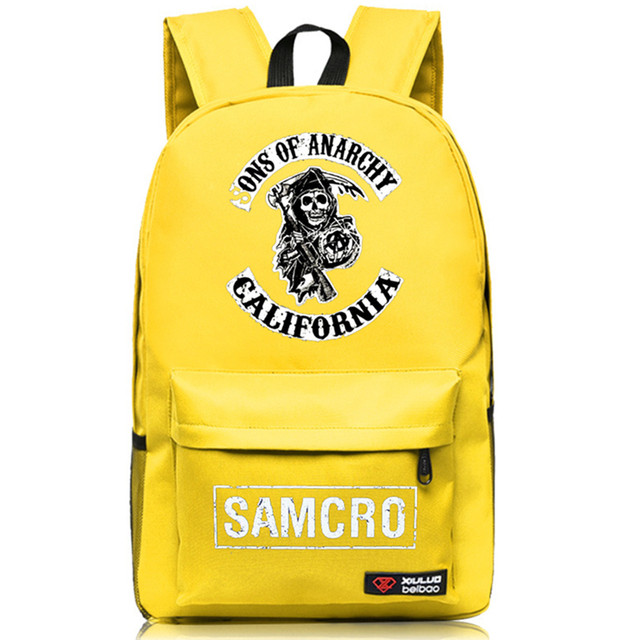 2022. gada jauni vīriešu modes dēli, anarhijas dēli, atpūtas mugursoma Datora piezīmjdatora daudzfunkcionāla motocikla ceļojumu mugursoma