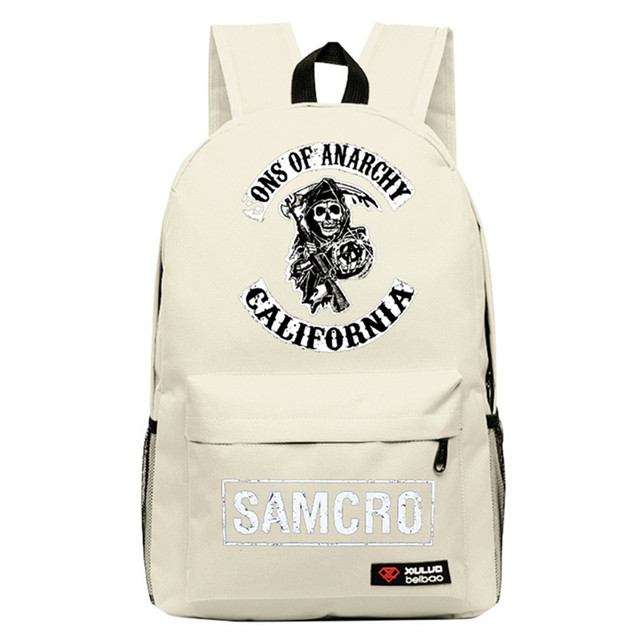 2022. gada jauni vīriešu modes dēli, anarhijas dēli, atpūtas mugursoma Datora piezīmjdatora daudzfunkcionāla motocikla ceļojumu mugursoma