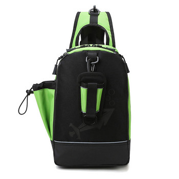 Многофункционална чанта за примамки Нова чанта за кръстосано тяло Риболовна раница Външна чанта за кръстосано рамо за мъже с голям капацитет Мъжка чанта за гърдите