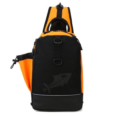 Geantă multifuncțională cu momeală Nouă geantă de pescuit Rucsac de pescuit Geantă de pescuit cu un singur umăr Geantă de piept de capacitate mare pentru bărbați