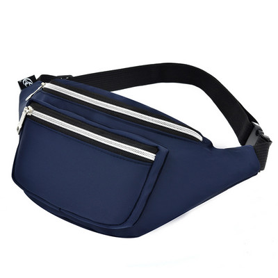 Női deréktáska Férfi divatos Fanny Pack 3 cipzáras Női övtáska több deréktáska utazáshoz, partihoz, fesztiválravehez, futáshoz