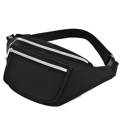 Női deréktáska Férfi divatos Fanny Pack 3 cipzáras Női övtáska több deréktáska utazáshoz, partihoz, fesztiválravehez, futáshoz