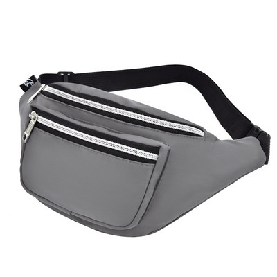 Női deréktáska Férfi divatos Fanny Pack 3 cipzáras Női övtáska több deréktáska utazáshoz, partihoz, fesztiválravehez, futáshoz