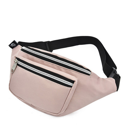 Női deréktáska Férfi divatos Fanny Pack 3 cipzáras Női övtáska több deréktáska utazáshoz, partihoz, fesztiválravehez, futáshoz