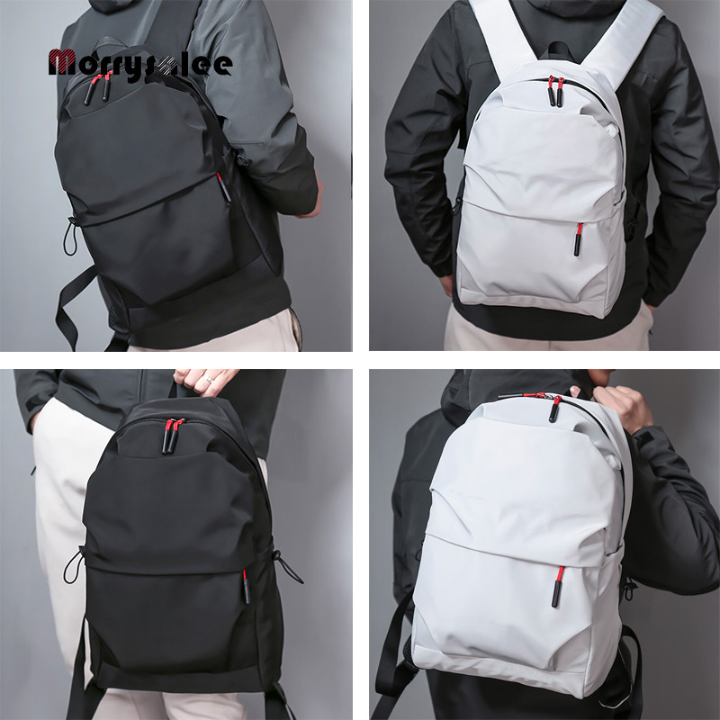 Új férfi hátizsák 15,0 hüvelykes laptophoz, 2022 hátizsák, nagy kapacitású diák hátizsák, redőzött, alkalmi stílusú vízlepergető táska