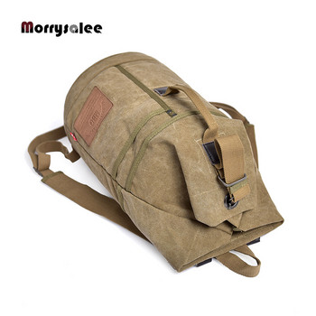 2022 Нова голяма мъжка раница за планинарство Мъжки багаж Платнена кофа през рамо Армейски чанти за момчета Мъжки раници Пътна раница