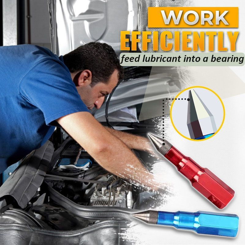 2db Nagy teherbírású zsírpisztoly hegyes szájú zsírszerszám adagoló fúvókaadapter zsírpisztoly tűhegy zsírtartozékok Dropshipp