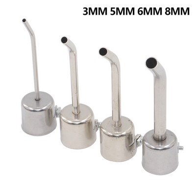 4 τμχ BGA 850 Series Universal Hot Air Gun Nozzle Extension Ebow Desoldering Station with Nozzle BGA Universal 3mm 5mm 6mm 8mm