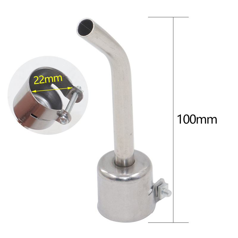 4 τμχ BGA 850 Series Universal Hot Air Gun Nozzle Extension Ebow Desoldering Station with Nozzle BGA Universal 3mm 5mm 6mm 8mm