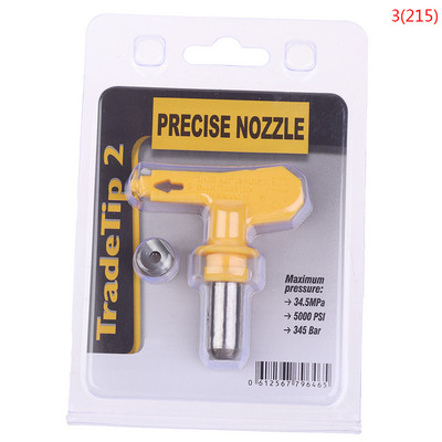 1 db kiváló minőségű 2/3/4/5/6 sorozatú levegő nélküli szórópisztoly hegyes fúvóka Wagner festékszóró eszközhöz Airless szórófej Véletlen szín Új