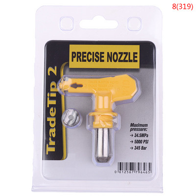 1 db kiváló minőségű 2/3/4/5/6 sorozatú levegő nélküli szórópisztoly hegyes fúvóka Wagner festékszóró eszközhöz Airless szórófej Véletlen szín Új