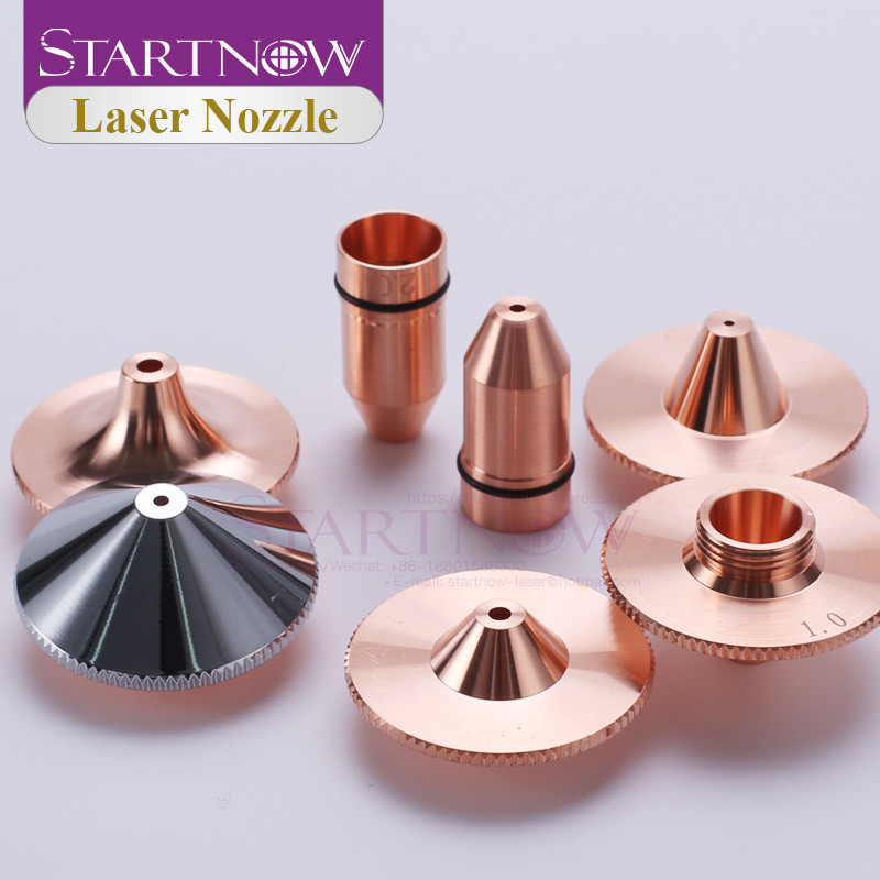 Startnow Bo sorozatú lézeres vágófúvóka D25 Átm. 32mm H15 Egyrétegű, kétrétegű, 1,0 kaliberű 3,0 mm-es lézeres hatszögletű réz fúvóka