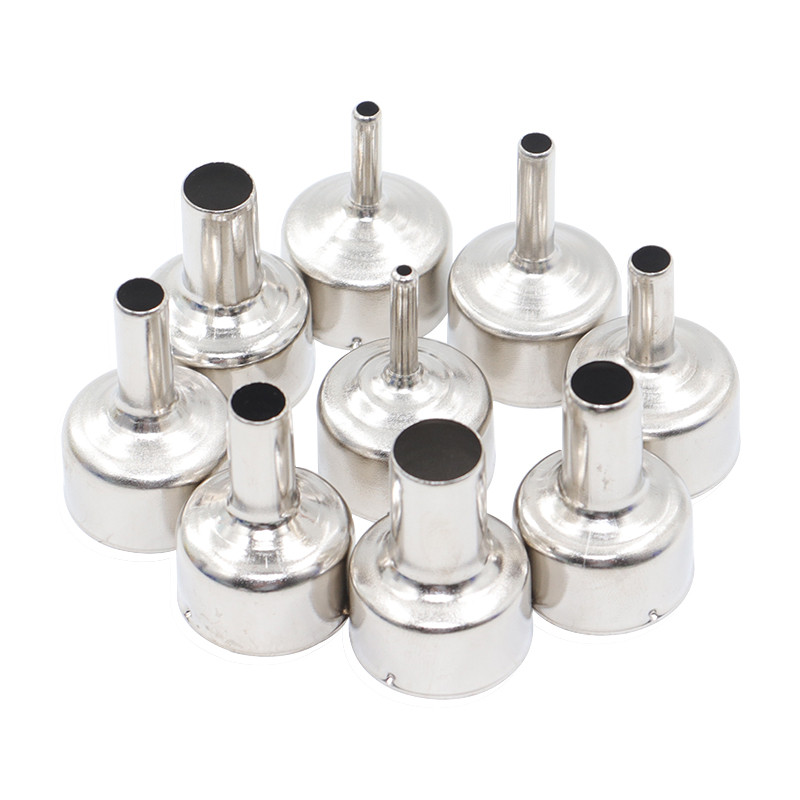 9db/tétel 22mm-es univerzális fúvóka Forrasztóállomás Forrasztóállomások Pisztolyfúvókák 858D/858D+/8586/8858 hegesztőfúvókákhoz