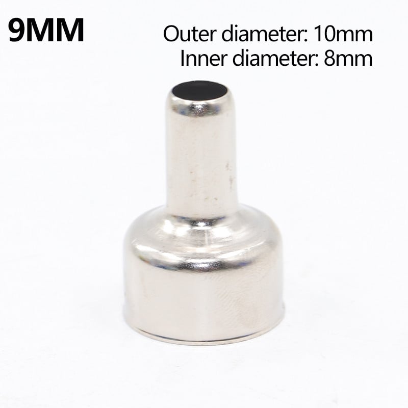 9db/tétel 22mm-es univerzális fúvóka Forrasztóállomás Forrasztóállomások Pisztolyfúvókák 858D/858D+/8586/8858 hegesztőfúvókákhoz