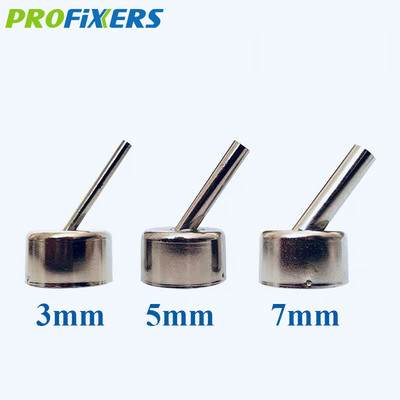 Bezmaksas piegāde 45 grādu slīpā BGA sprausla 3/5/7 mm universāla 858D 858 lodēšanas stacija HOT AIR GUNS priekš ATTEN ST-8800D SAIKE