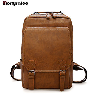Moodne seljakott meeste õpilastele vaba aja nahast koolikotid, arvutireisid, meeste kotid