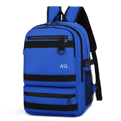 Rucsac negru din pânză pentru bărbați, rucsac negru pentru studenți, rucsac pentru adolescenți, rucsac ocazional 2022