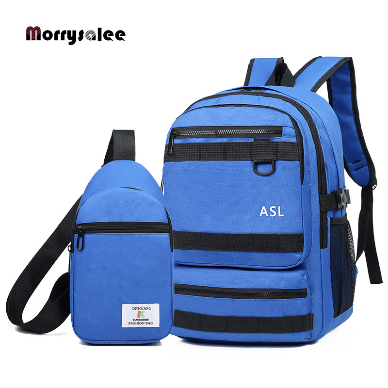 Rucsac negru din pânză pentru bărbați, rucsac negru pentru studenți, rucsac pentru adolescenți, rucsac ocazional 2022