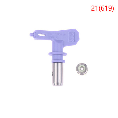 Violetiniai beorio purškimo pistoleto antgaliai sandarinimo antgalis Universalus oro purškimo antgalis Mėlynas purškimo antgalis dažų purkštuvui Sodo maitinimo priedai