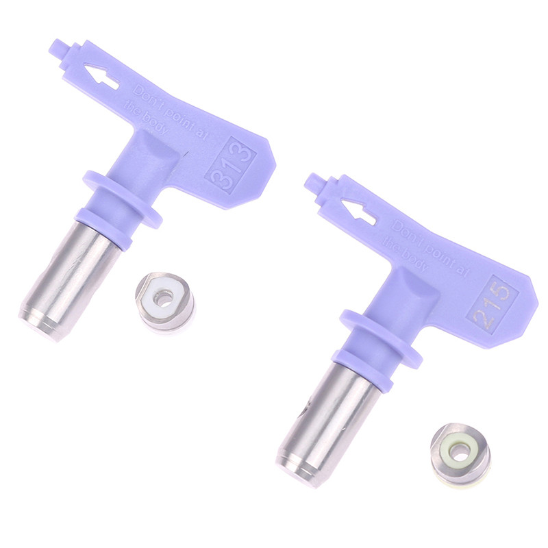 Violetiniai beorio purškimo pistoleto antgaliai sandarinimo antgalis Universalus oro purškimo antgalis Mėlynas purškimo antgalis dažų purkštuvui Sodo maitinimo priedai