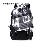 Modni ruksaci za 2022. Studentske animacijske školske torbe za dječake Djevojčice Tinejdžeri USB punjenje Računalni ruksak za prijenosno računalo protiv krađe Oxford