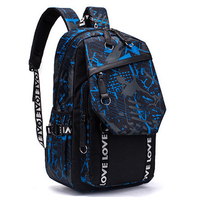 Modni ruksaci za 2022. Studentske animacijske školske torbe za dječake Djevojčice Tinejdžeri USB punjenje Računalni ruksak za prijenosno računalo protiv krađe Oxford