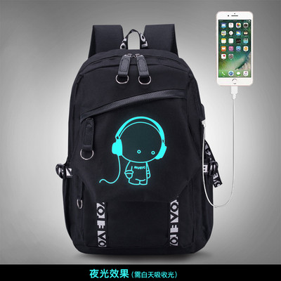 Modni ruksaci za 2022. Studentske animacijske školske torbe za dječake Djevojčice Tinejdžeri USB punjenje Računalni ruksak za prijenosno računalo protiv krađe Oxford