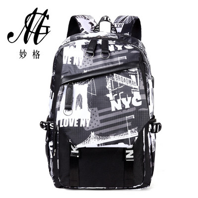 Modni ruksaci za 2022. Studentske animacijske školske torbe za dječake Djevojčice Tinejdžeri USB punjenje Računalni ruksak za prijenosno računalo protiv krađe Oxford