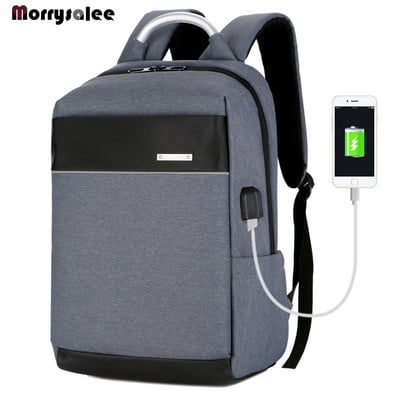 Rucsac pentru laptop pentru bărbați de modă, încărcare prin USB, rucsacuri pentru computer, genți ocazionale, geantă mare de călătorie pentru afaceri, pentru bărbați, rucsac cu mai multe straturi