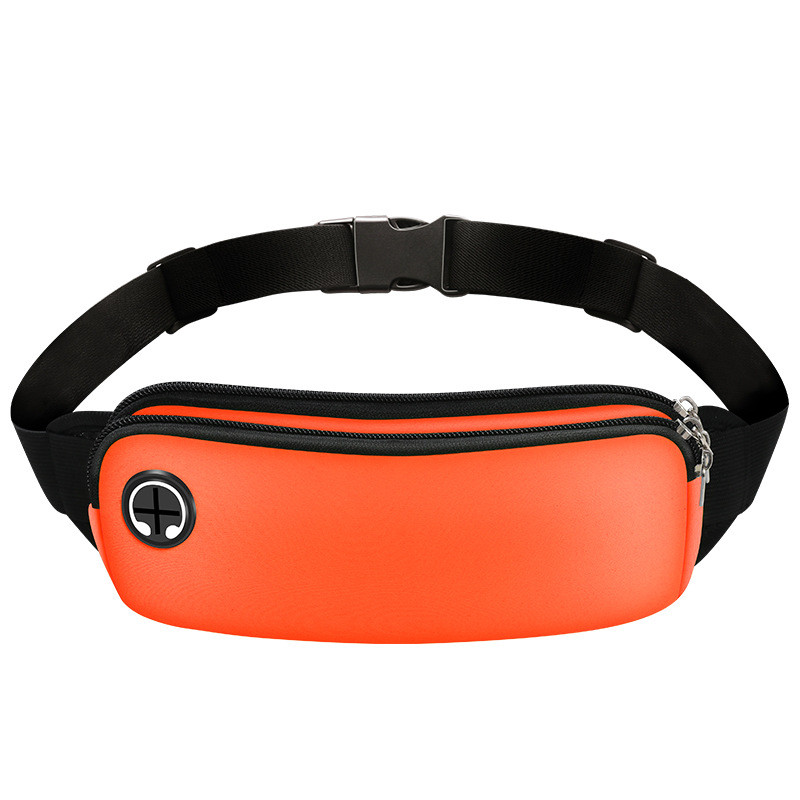 Sport Fanny Pack Női Övtáska Férfi Futó Deréktáska Telefon Fekete Tornatáskák Futótartozékok