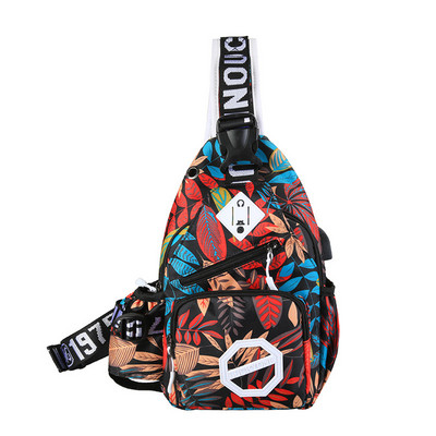 Υψηλής ποιότητας αδιάβροχο σακίδιο πλάτης Oxford Sling Σακίδιο πλάτης Σακίδιο πλάτης Σχολικό Ταξιδιωτικό Ανδρικές τσάντες στήθους χιαστών ώμου πολλαπλών λειτουργιών