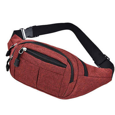 Muška torba oko struka Muške torbe Ženske Jednostavna Moda za slobodno vrijeme Oxford Fanny Pack Ženske torbe oko struka Dizajnerska torbica za mobitel Muška torba