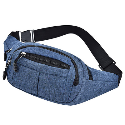 Muška torba oko struka Muške torbe Ženske Jednostavna Moda za slobodno vrijeme Oxford Fanny Pack Ženske torbe oko struka Dizajnerska torbica za mobitel Muška torba