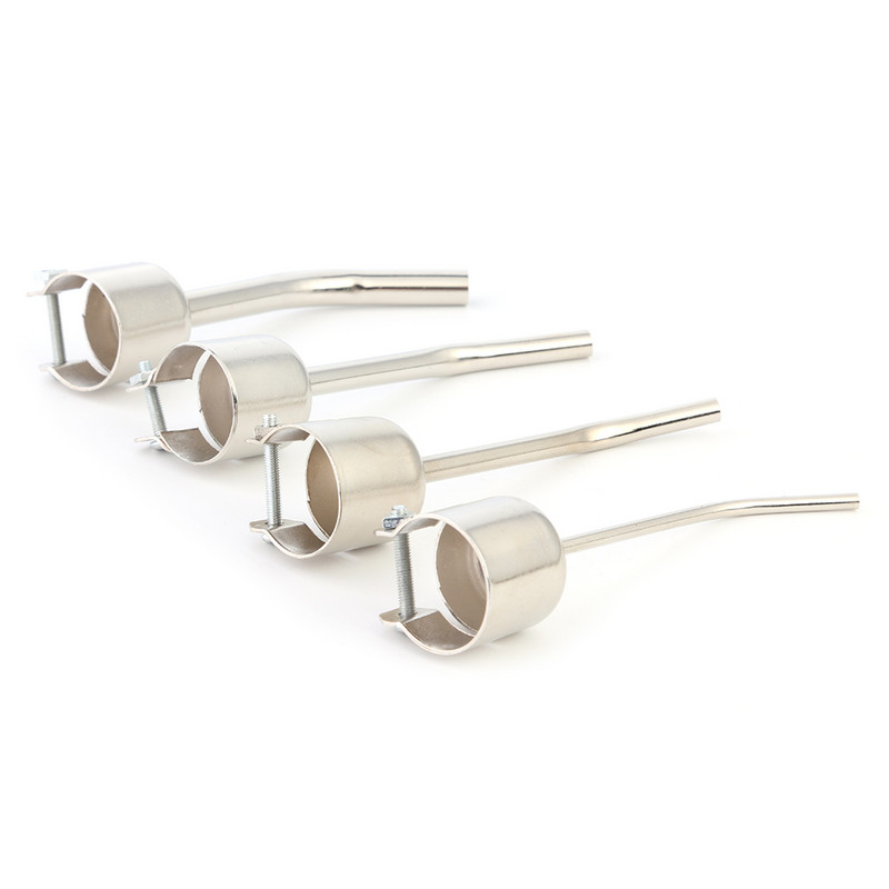 4 τμχ Ακροφύσια Θερμικού πιστολιού μακράς λυγισμένης καμπύλης από ανοξείδωτο χάλυβα 3/5/6/8 mm για 850 Αξεσουάρ εργαλείων σταθμού επαναλειτουργίας συγκόλλησης θερμού αέρα