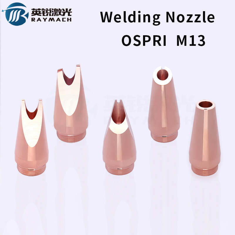 RAYMACH lazerinio suvirinimo antgalis rankinis pjovimo purkštukas M13 tipo automatinis vielos padavimo antgalis skirtas OSPRI suvirinimo pistoleto dalims
