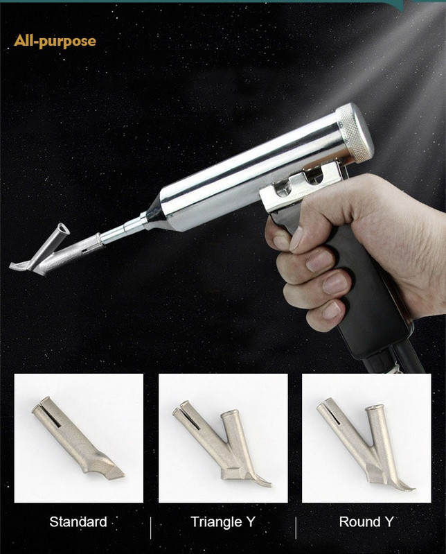 5mm/7mm ακροφύσιο γρήγορης συγκόλλησης Στρογγυλό/Τριγωνικό Πλαστικό Βινύλιο Welder Συμβουλή συγκόλλησης για συγκόλληση εργαλείων PVC από πολυπροπυλένιο πολυαιθυλενίου