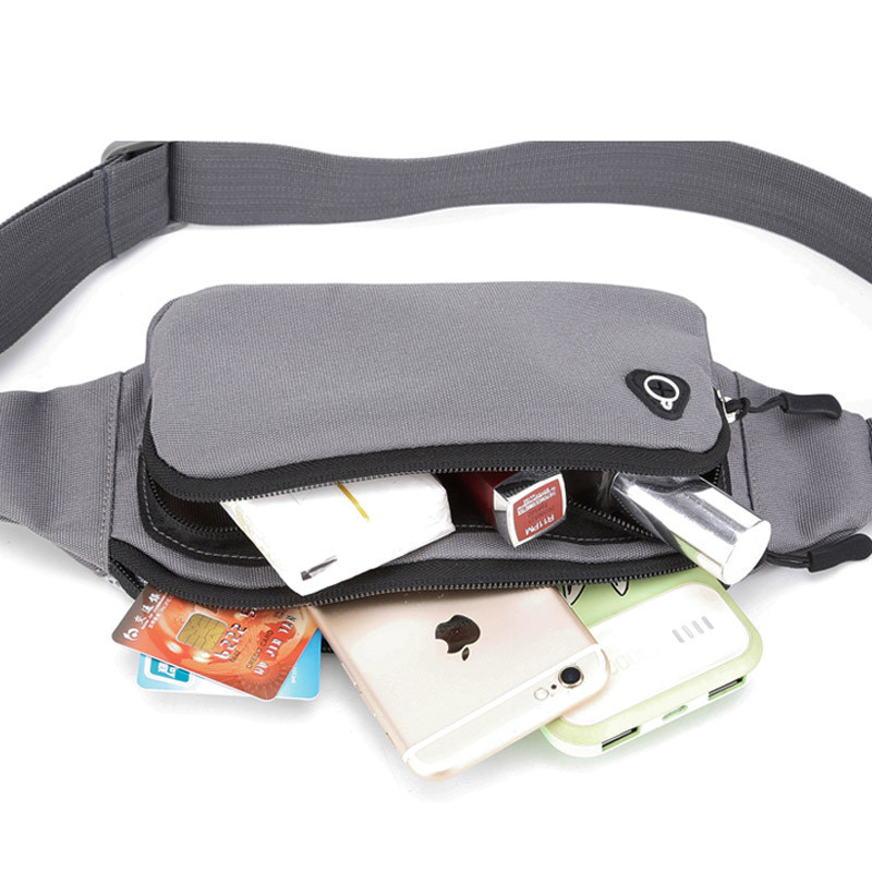 Hip Belly Banán Bum Mell Öv Férfi Női Deréktáska Férfi Női Fanny Pack Tasak Erszény Vese Row Bumbag