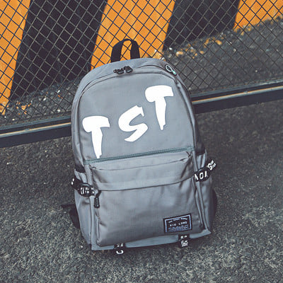 2022, marcă nouă, de mare capacitate, pentru femei, geantă pentru studenți, rucsac pentru student, rucsac de modă pentru computer, rucsac casual pentru fată, roșu, în stil universitar